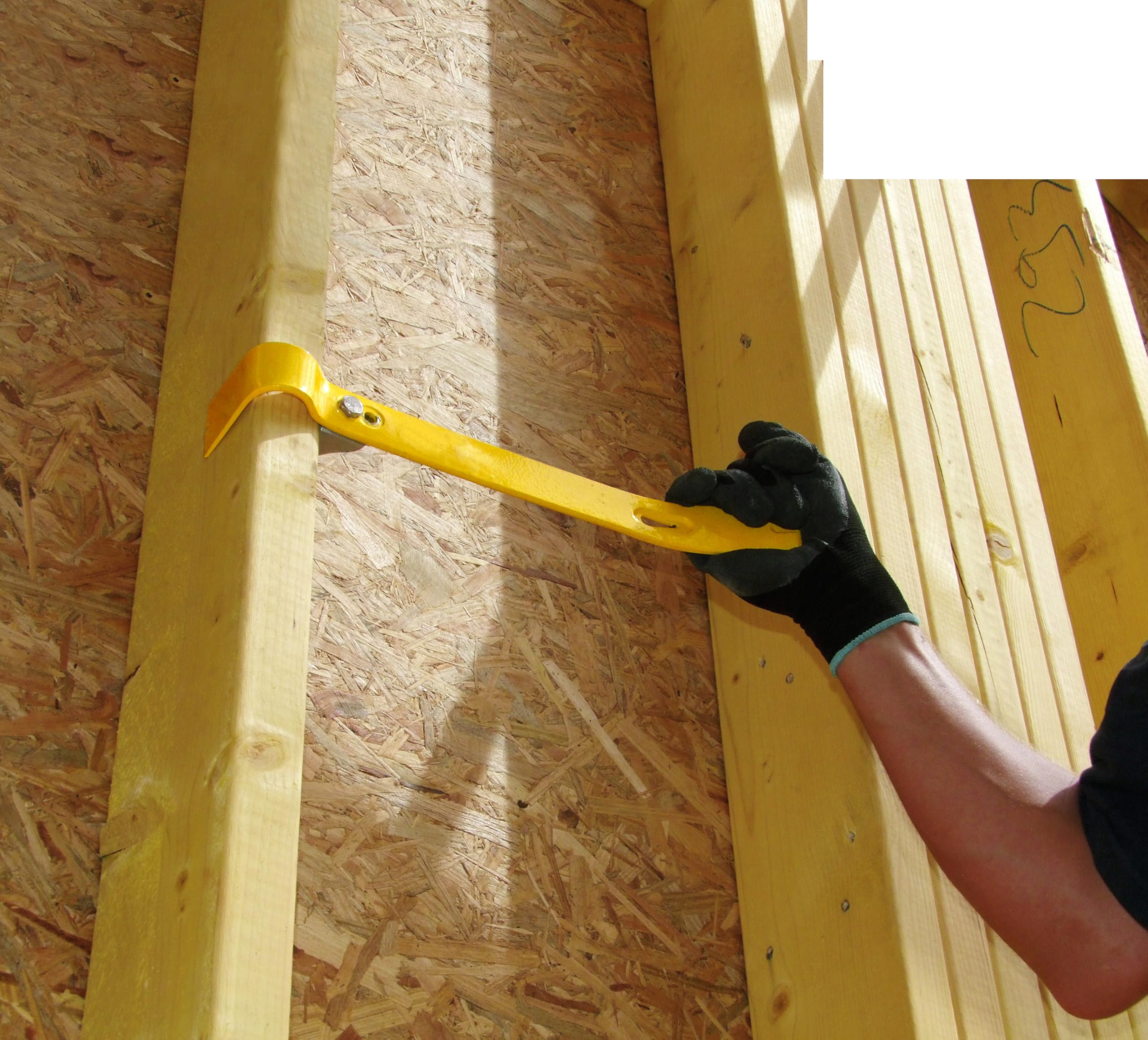Leborgne, Pince à décoffrer Metsäpro, Outil polyvalent avec ergot à dégauchir, arrache-clous, en acier forgé et trempé, taille standard, idéale pour les professionnels du bâtiment et du bricolage