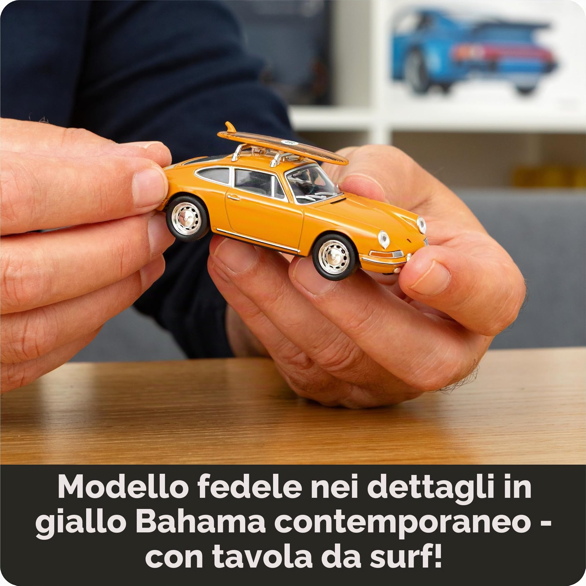 FRANZIS 67299 – Porsche 911 Special Edition Tavola da surf Calendario dell'Avvento – Modellino in scala 1:43, con modulo audio e libro di accompagnamento a 52 pagine
