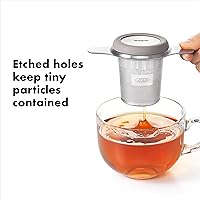 Vista 7 de OXO Cesta infusora de té Brew (6 onzas) e infusor de bolas de té torcidas
