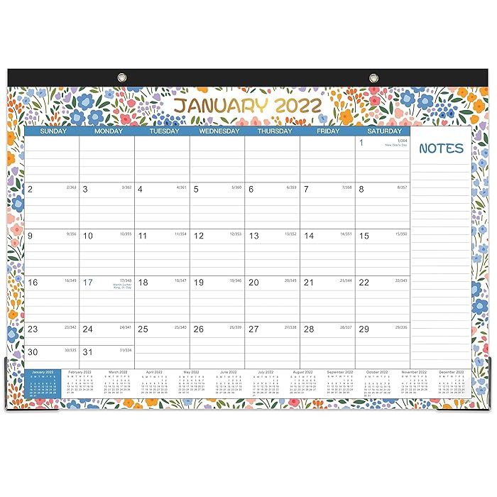 Buy 20222023 Desk Calendar Desk/Wall Calendar 20222023 with