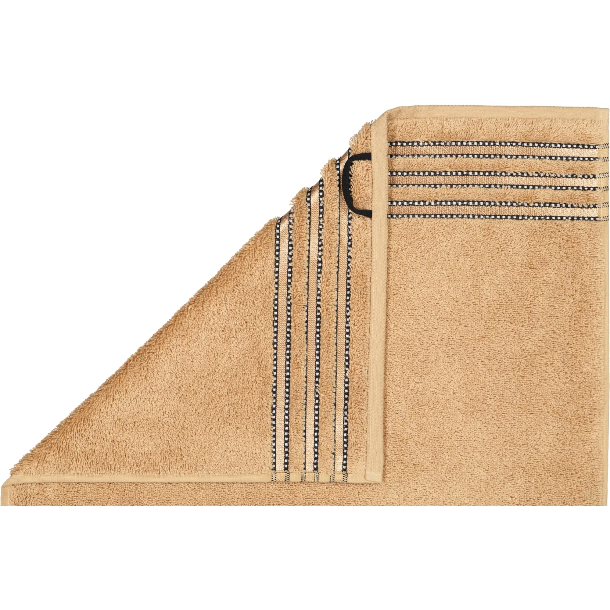 Vossen Badetuch Cult de Luxe Farbe Camel Größe 100x150cm