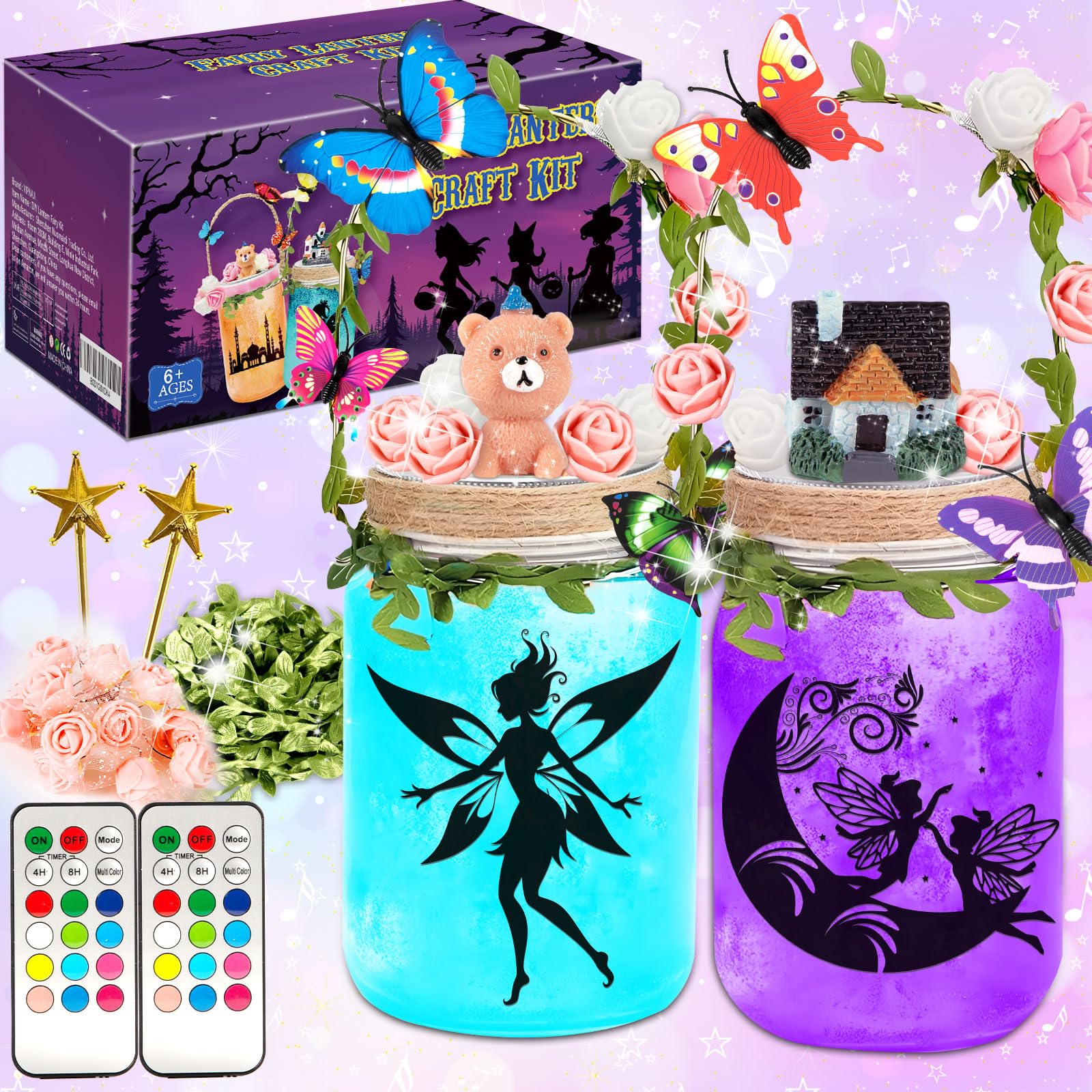 Lubibi Set trucco per bambini 25 Pezzi Sicuro e lavabile Kit di Cosmetici Veri per Bambini con Borsa per cosmetici Regalo di Compleanno di Natale Giocattolo per Ragazze età 456789 10