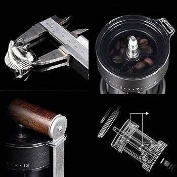 Knob 手動コーヒーミル Amazon | Easyworkz 手挽きコーヒーミル 気密キャニスター付き