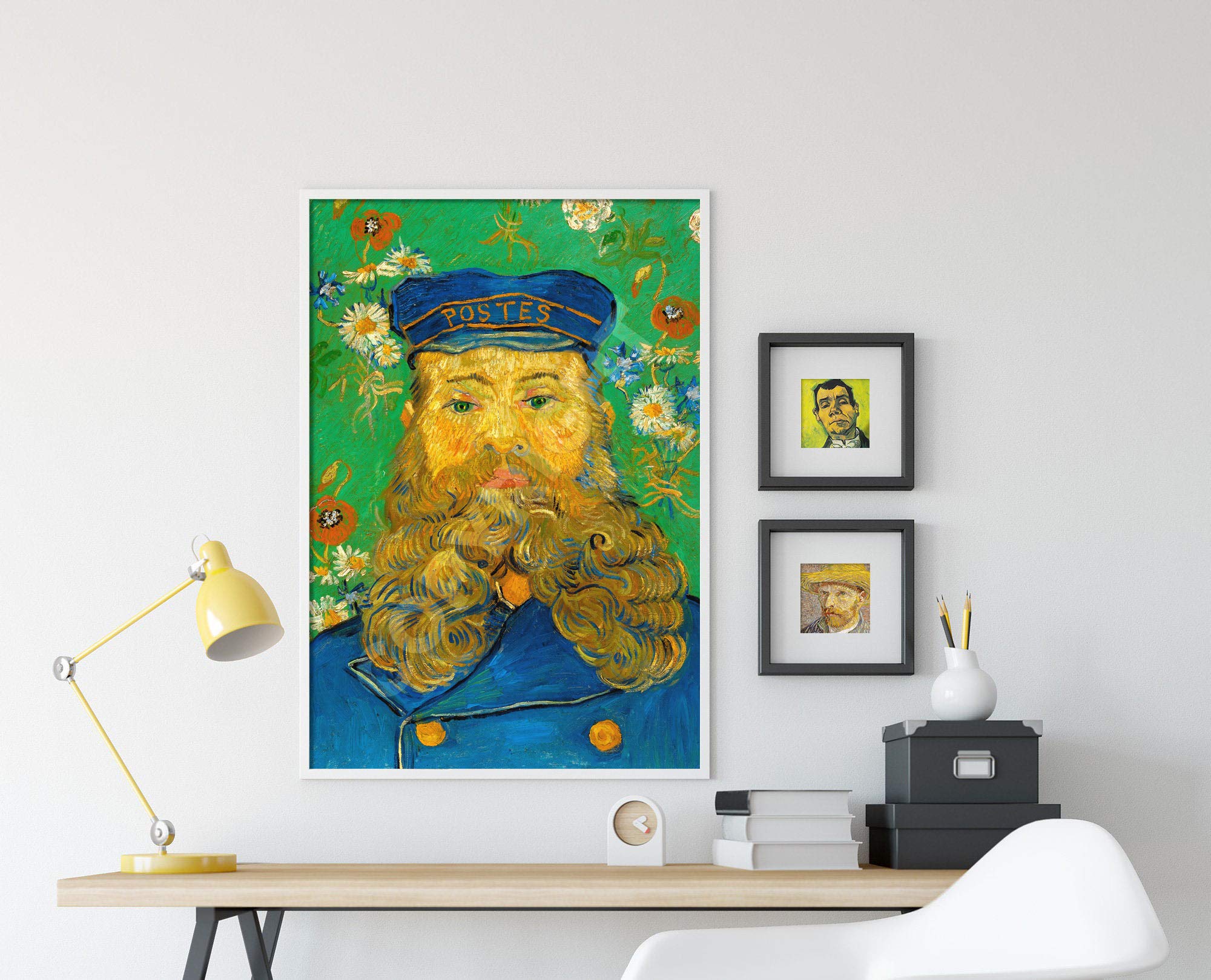 Amazon.com: Van Gogh - Portrait of The Postman Joseph Roulin (1888