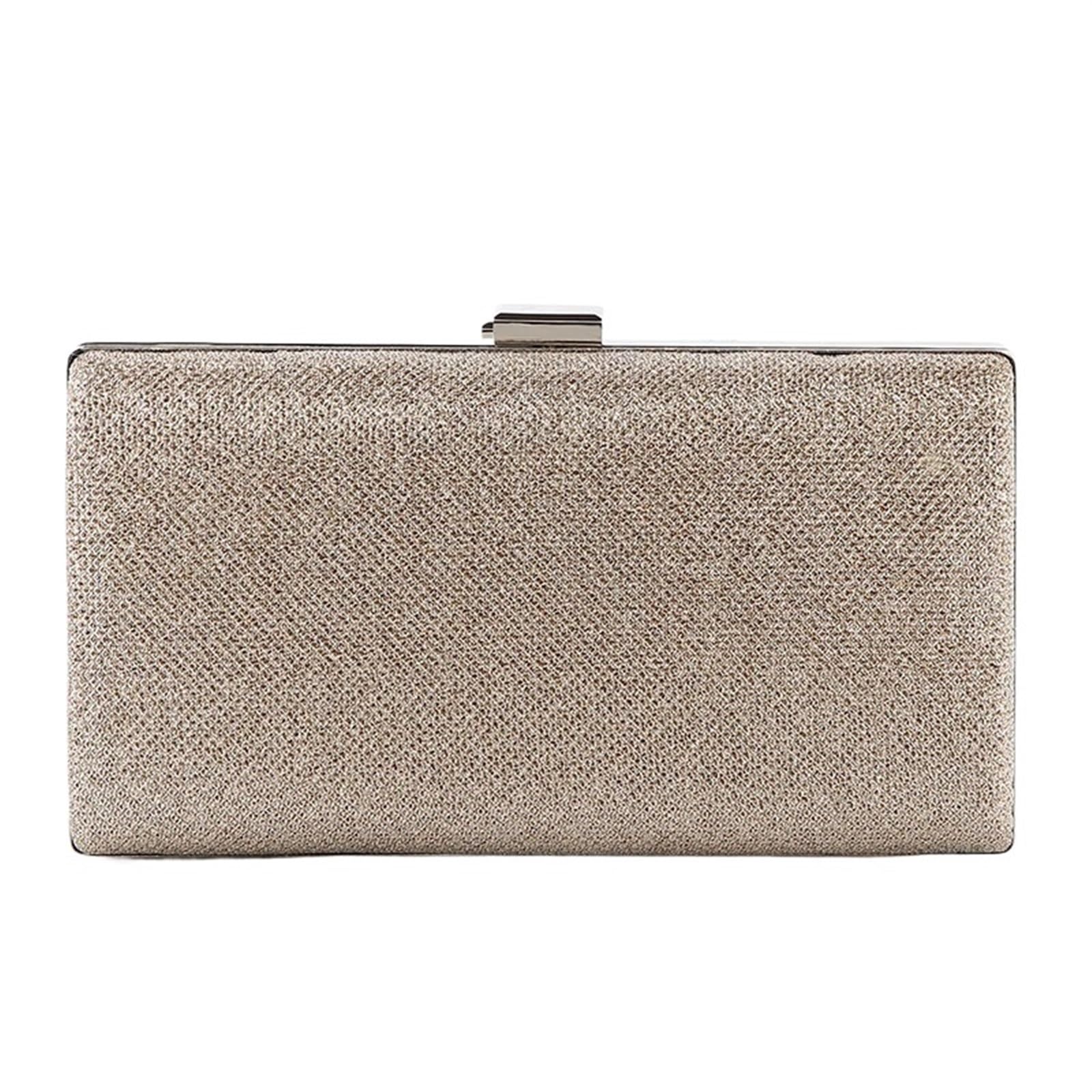 pochette donna Borsa da sera donna con pochette e paillettes a forma di diamante, borsa sposa a mano for feste banchetti, a tracolla due catene