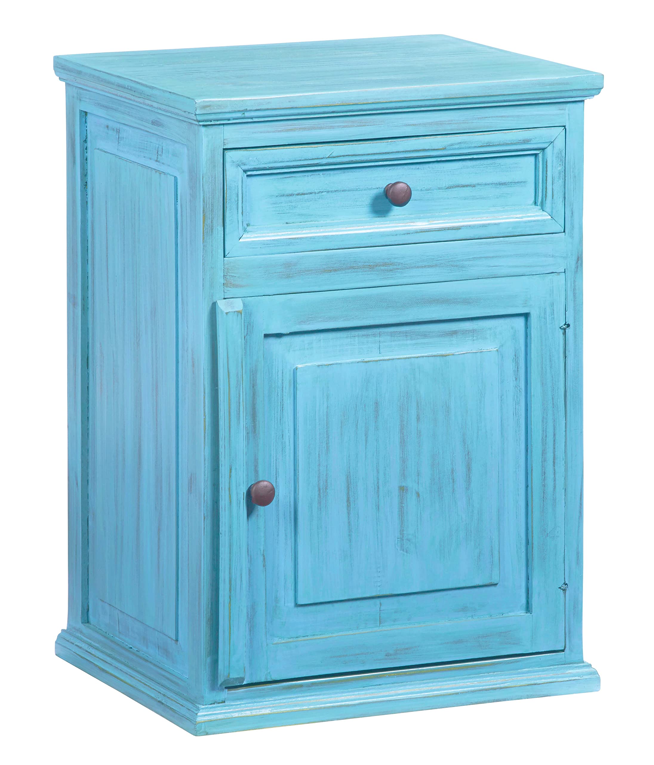 Progressive Furniture Liza nightstand, Blue