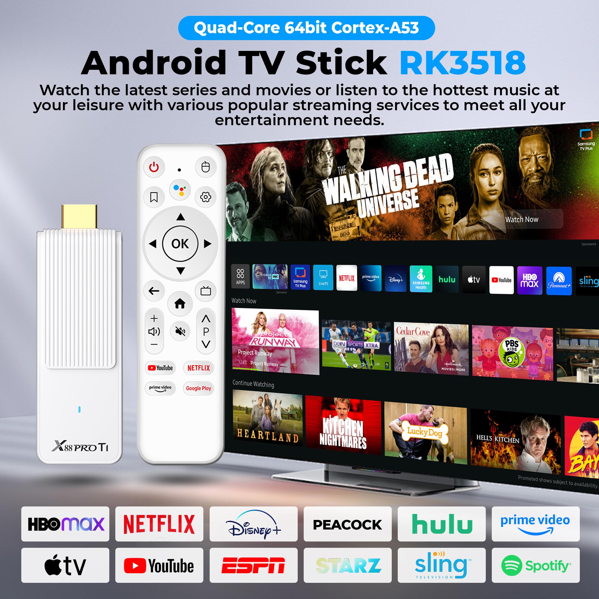 Greva Android Tv Box 11.0 4gb Ram 64gb Rom Ews 4g 64g Tipo De Control