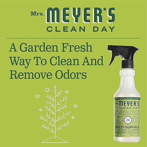 Miniatura 5 de MRS. MEYER'S CLEAN DAY - Spray limpiador multisuperficie, fórmula libre de crueldad, pino de Iowa, 16 onzas líquidas (paquete de 3)