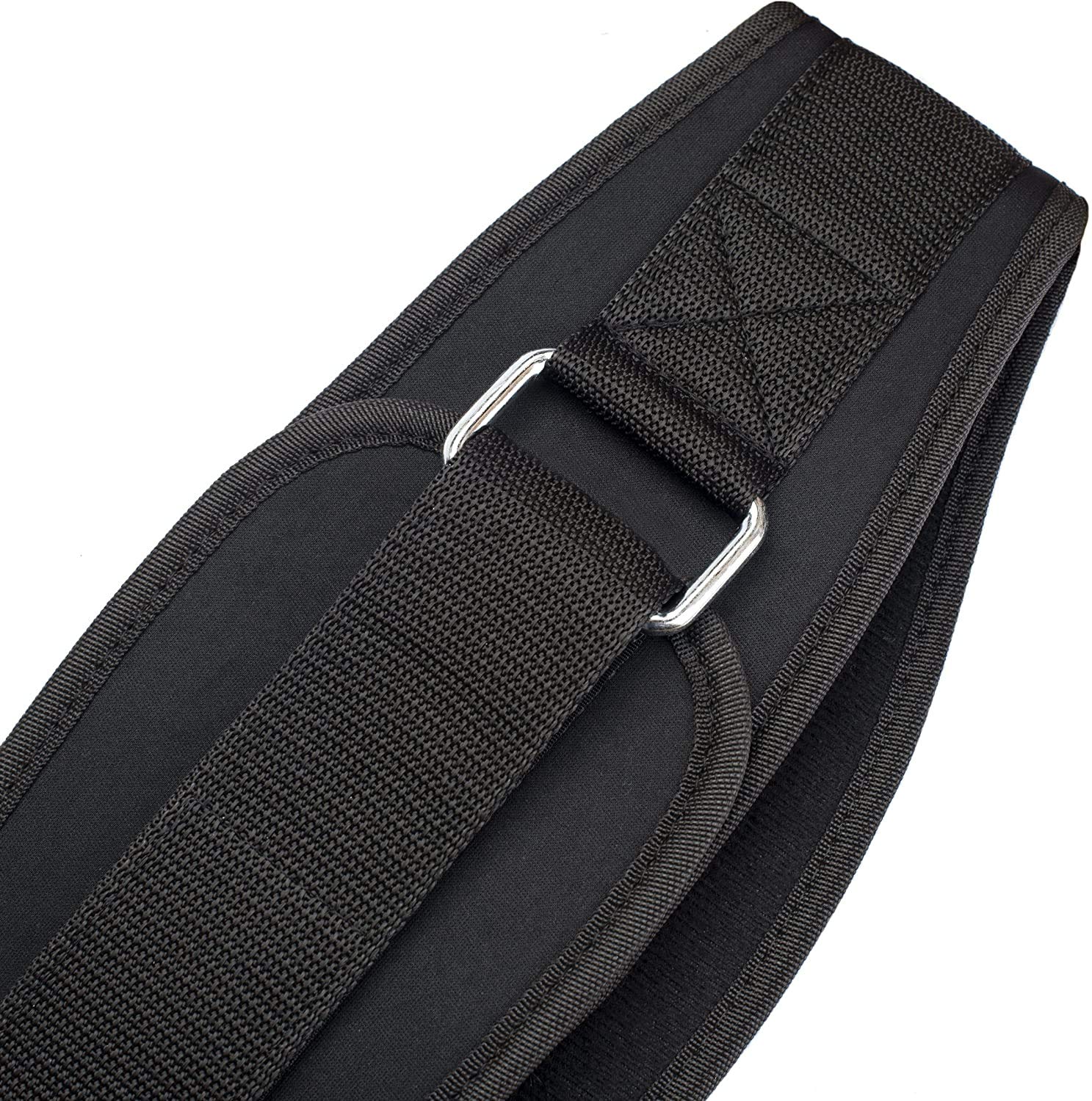 Leosportzยฎ Gym Belt for Men Weight Lifting - 5 Inch Wide Back Support Belt Gym Uses | Heavy Duty Core Workout Belts for Deadlift | 10mm Thick Extra Support Gym Belt Workout (Black, M/L/XL) 2