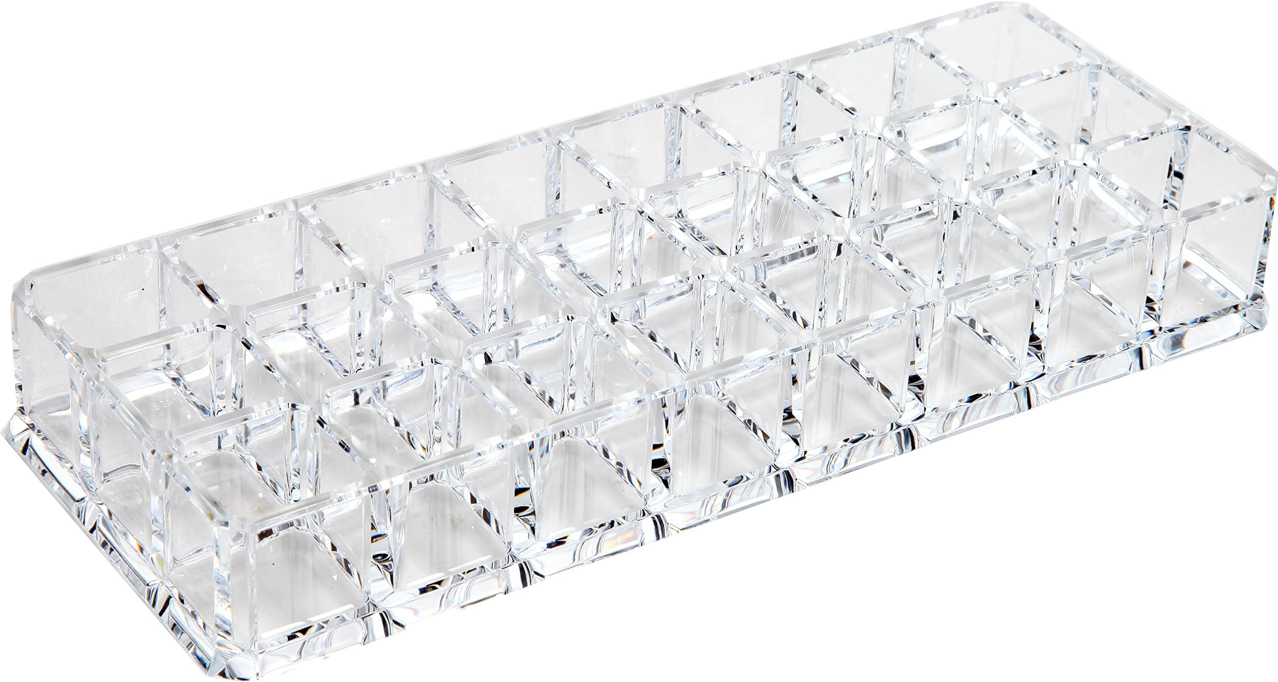 DecoPlast Acrylic Lipstick Organizer with 24 Spaces (24 Spaces)