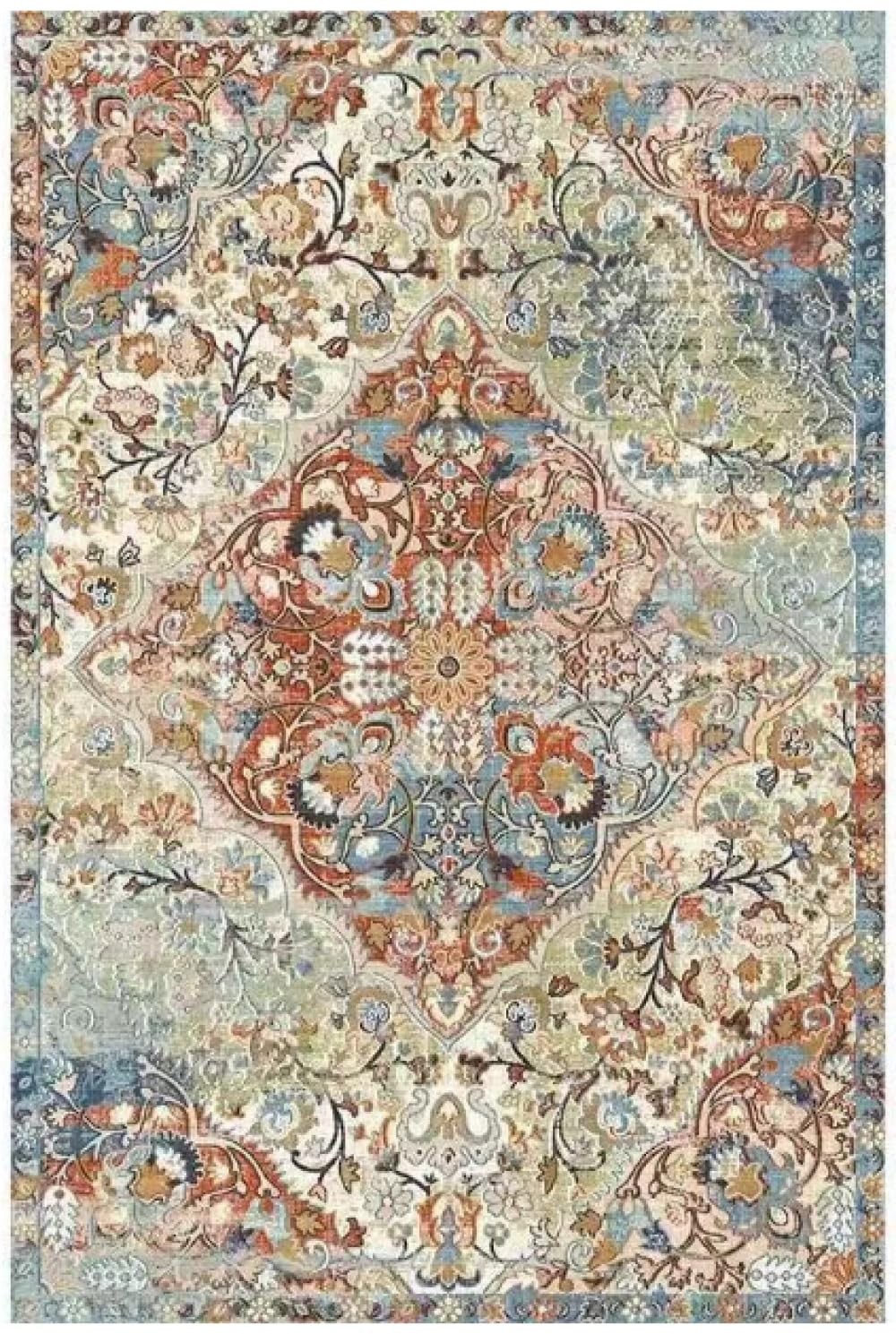 Tapis Vintage Tapis De Salon Tapis De Sol De Luxe Tapis De Sol pour Chambre À Coucher Salle À Manger Tapis Traditionnel pour Bureau Tapis Ethnique