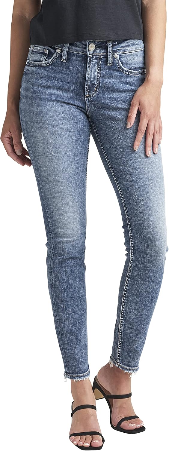 Silver Jeans Co. Women's Suki Mid Rise 