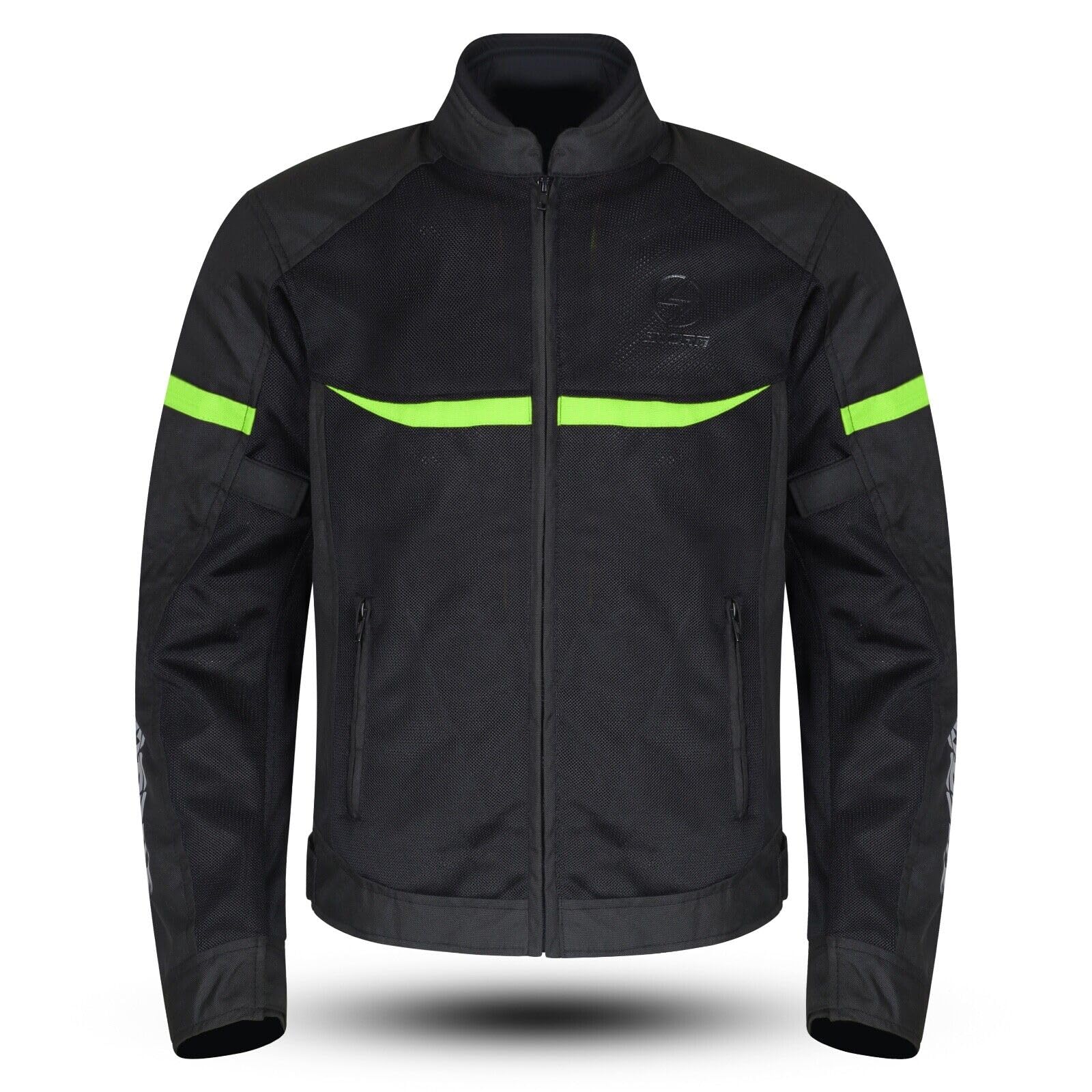 Chaqueta de malla perforada transpirable tejido técnico moto deporte verano