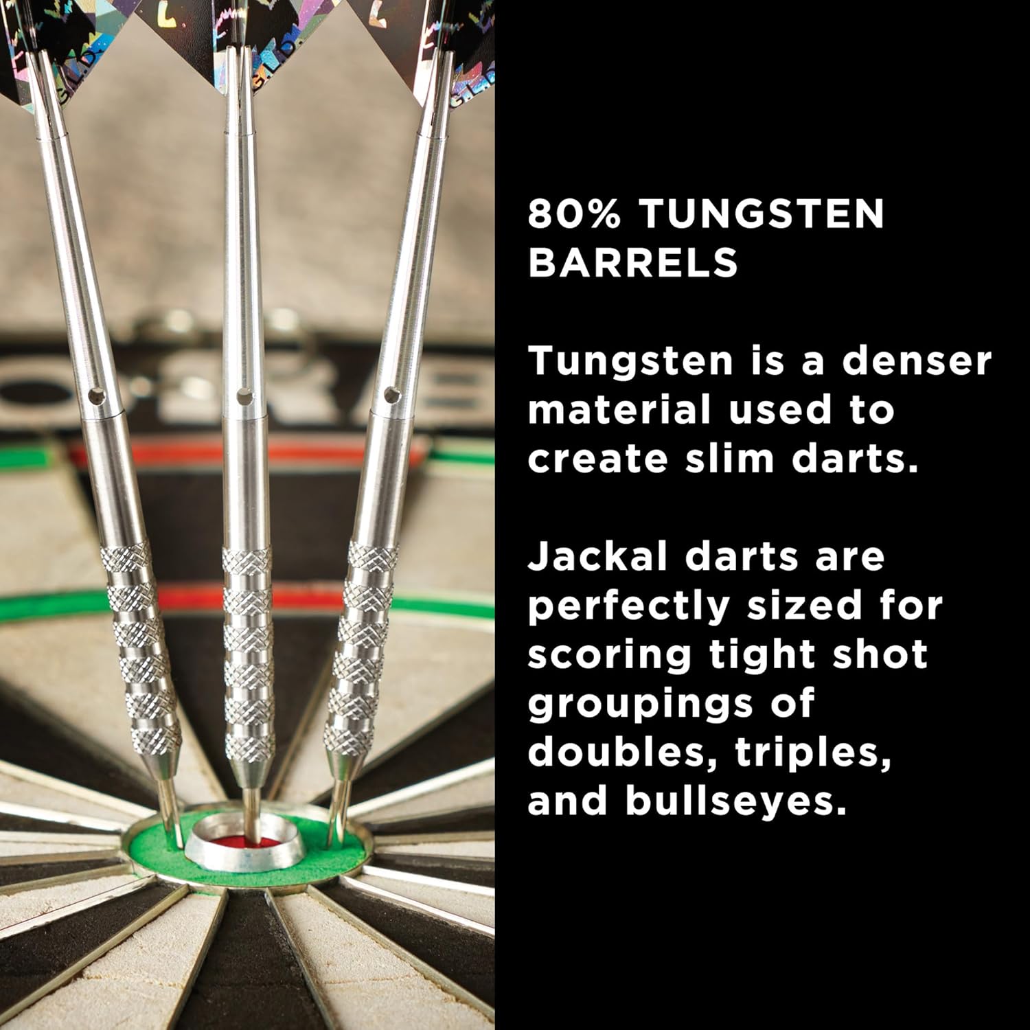 Viper Jackal 80% Tungsten Steel Tip Darts