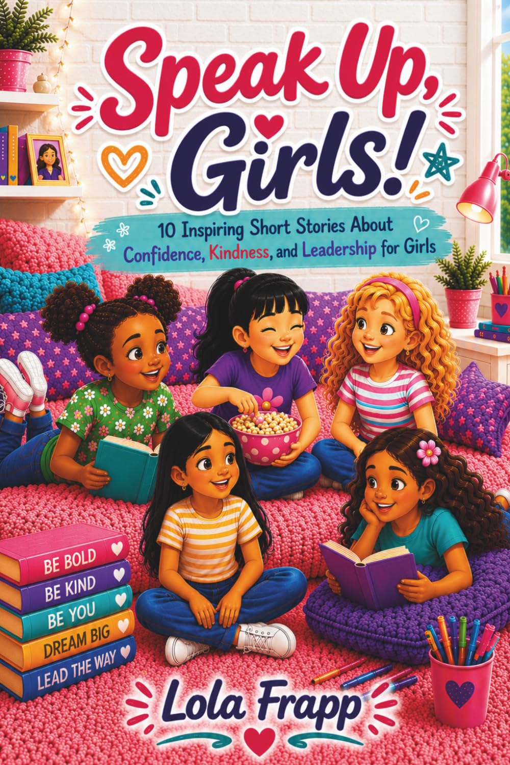 Speak Up, Girls!: 10 Inspiring Short Stories About Confidence, Kindness, and Leadership for Girls