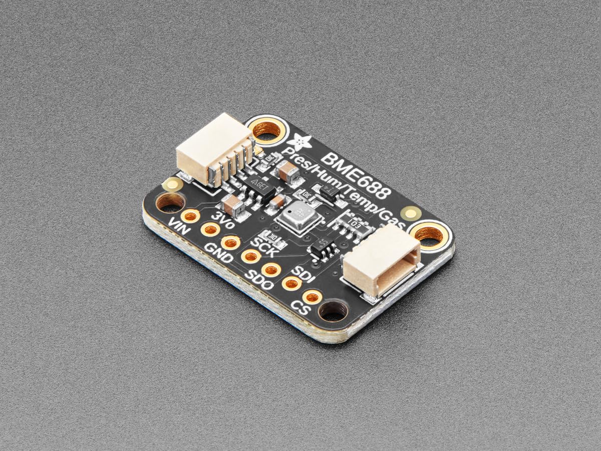 Adafruit BME688 Temperatur-, Feuchtigkeits-, Luftdruck- und Gassensor, STEMMA QT, 5046