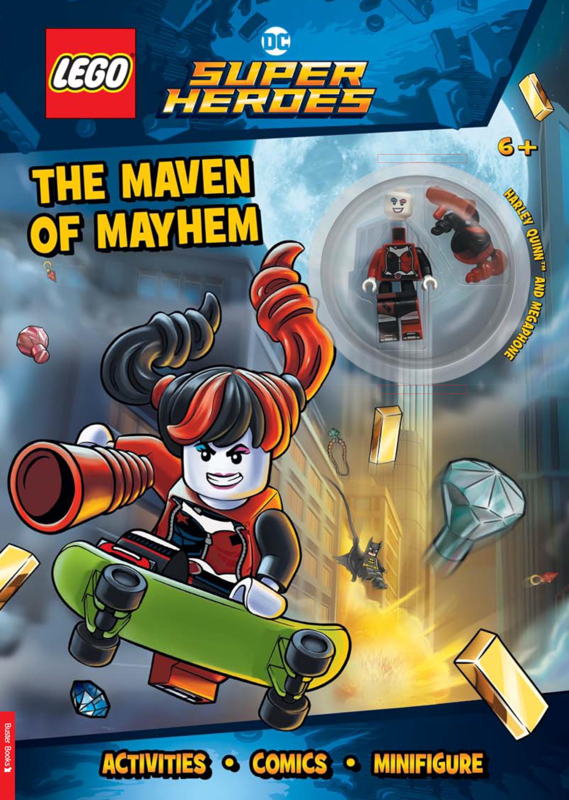 LEGO® DC Super HeroesT: Maven of Mayhem (with Harley QuinnT LEGO minifigure and megaphone)