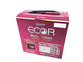 シークレットガーデンGSユアサ N-65/75B24L バッテリー 12V フリード＋ GB5 GB6 GSユアサ ER-N-65 バッテリー 75B24L