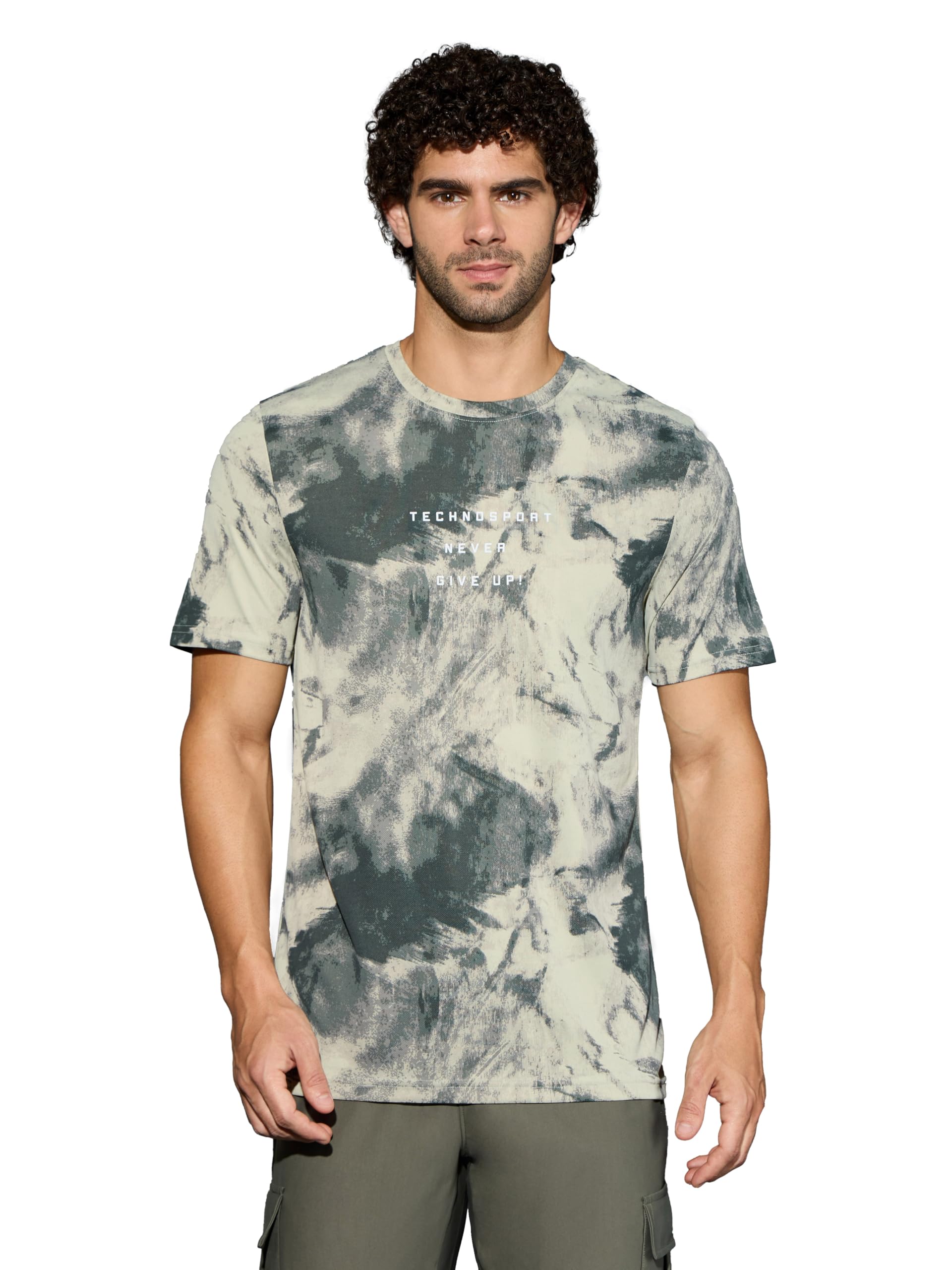 technosport Men's Polyester Regular Fit T-Shirt-picture-30