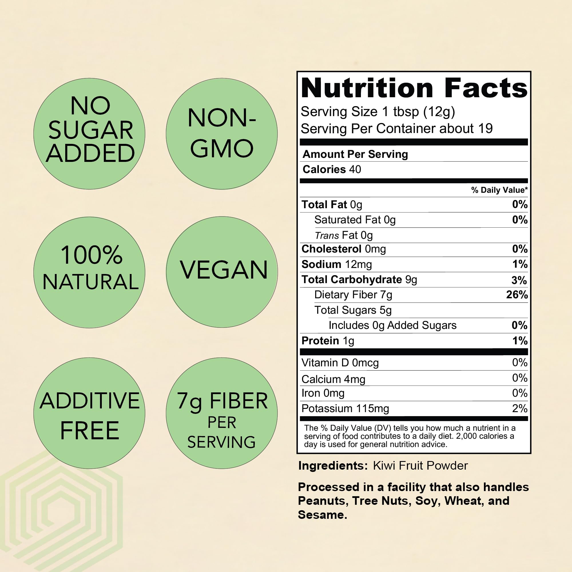 Kiwi Powder Smoothie Flavoring & Natural Green Food Coloring, 8oz — Amazon image 4