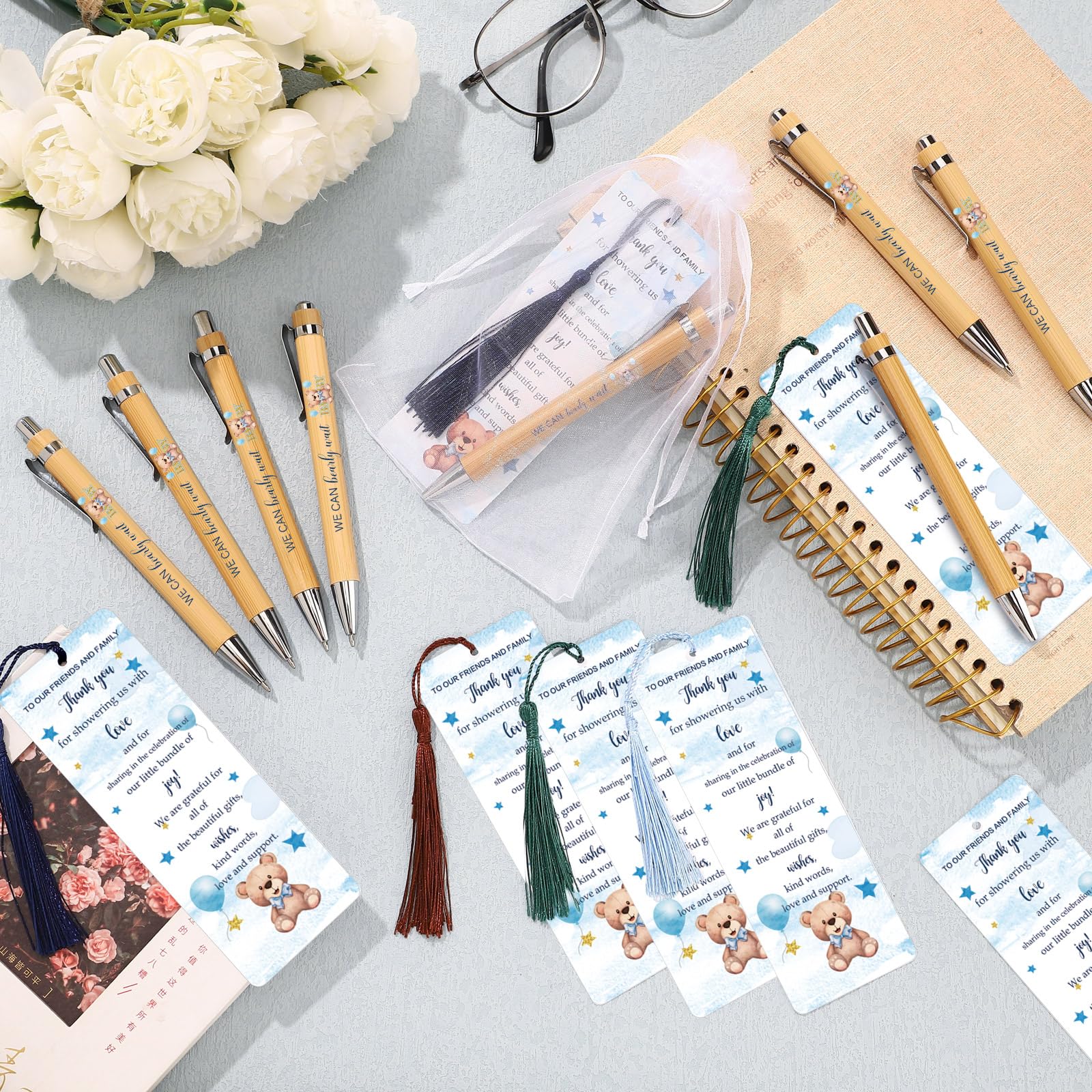 50 Sets Baby Shower Favors For Guests Includes 50 Baby