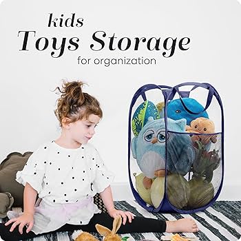 Amazon.com: Handy Laundry Collapsible Mesh Pop Up Hamper