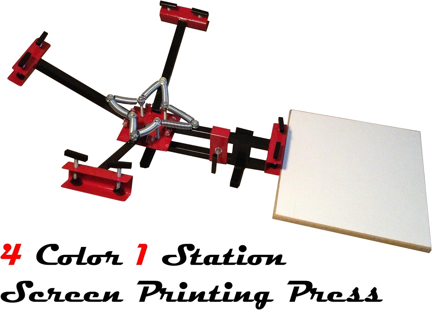 Screen Printing Press 4 Color 1 Station