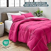 Vista 294 de Bare Home Comforter Set - King/California King Size - Ultra-Soft - Goose Down Alternative - Premium 1800 Series - All Season Warmth