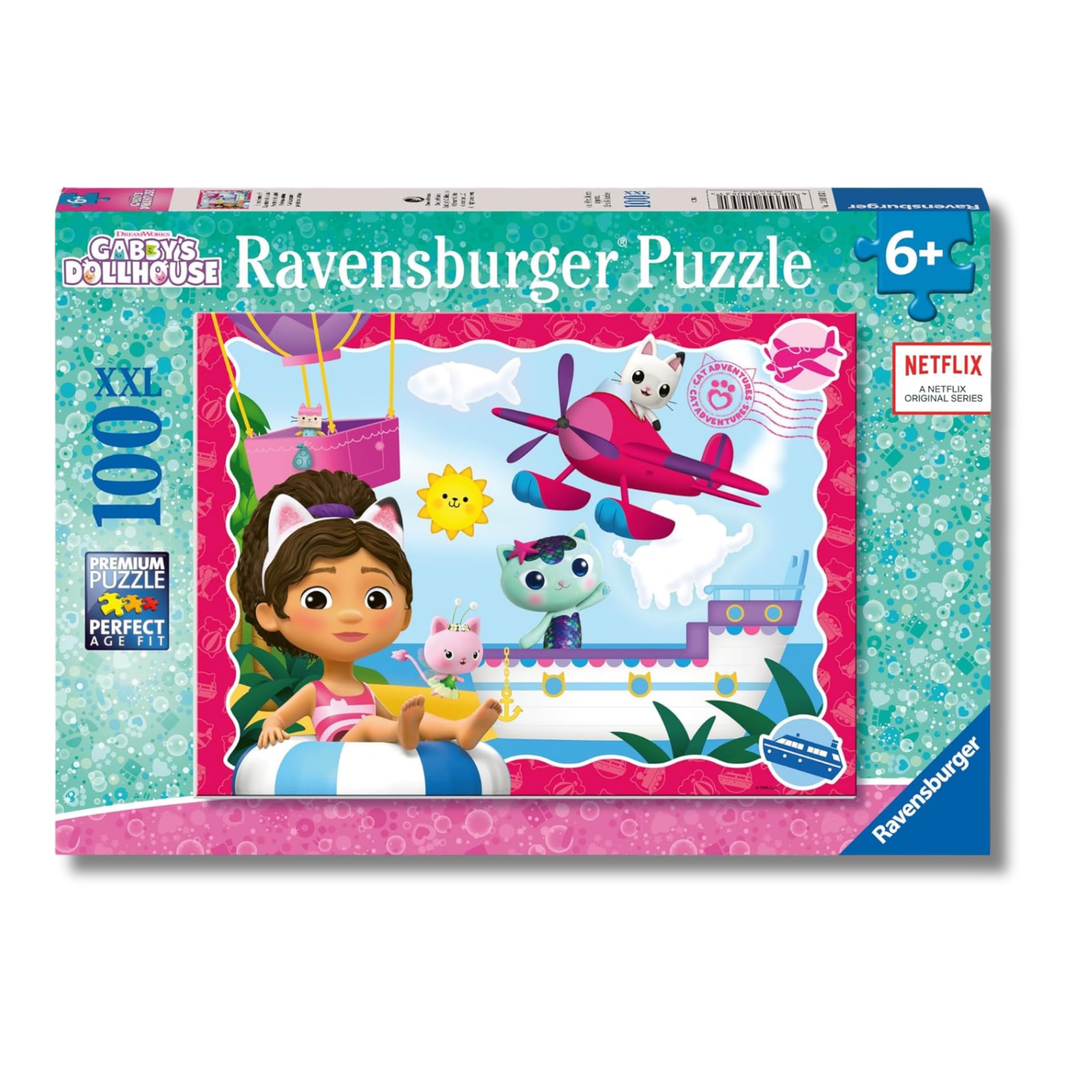 Ravensburger CreArt Dipingere Con I Numeri Junior 23754 - La Casa Di Gabby, 5-7 Anni, Set Completo Con 2 Quadri E Colori Acrilici