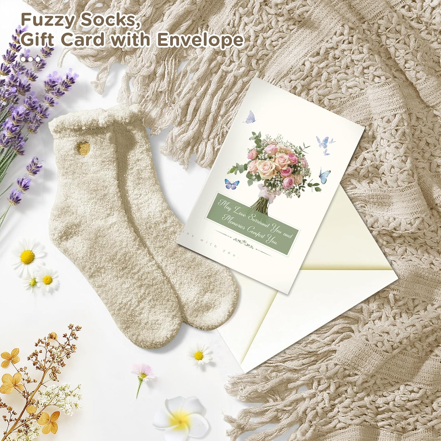 Gift Baskets for Women, Comfort Get Well Soon Gift Basket, Valentines Day Gifts for Her Girlfriend Wife, Self Care Gifts for Women, Mom, Sister, Sympathy Inspirational Birthday Care Package Spa Set - Image 5