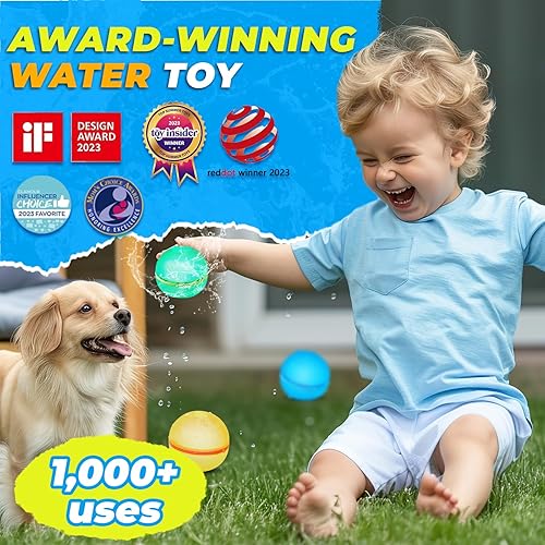 Miniatura 2 de TIZIKCON Reusable Water Balloons, Latex-Free Silicone Water Bomb Summer Fun Outdoor Toys, Pool Beach Toys for Kids Adults, Quick Fill Self-Sealing