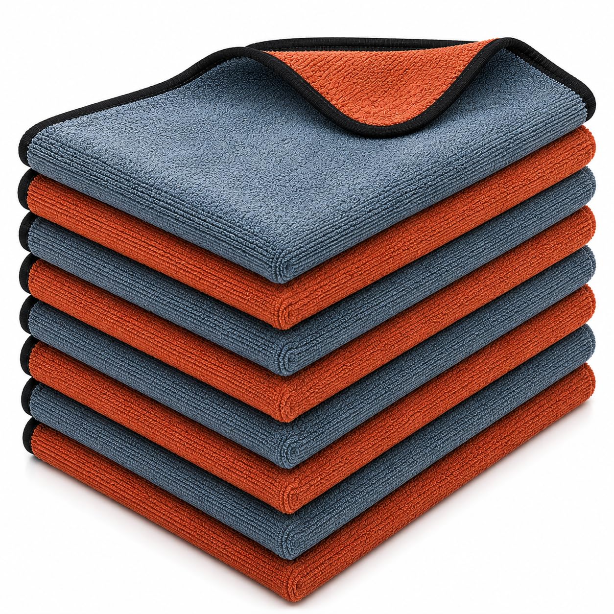 Grey Brown Microfiber Cloth Car Cleaning 400 GSM 30x40 cm Pack of 5 | Car Cleaning Cloth | Lint Free Absorbent Cloth for Car Detailing, Bike Cleaning, Glass, Kitchen & Home-image-34