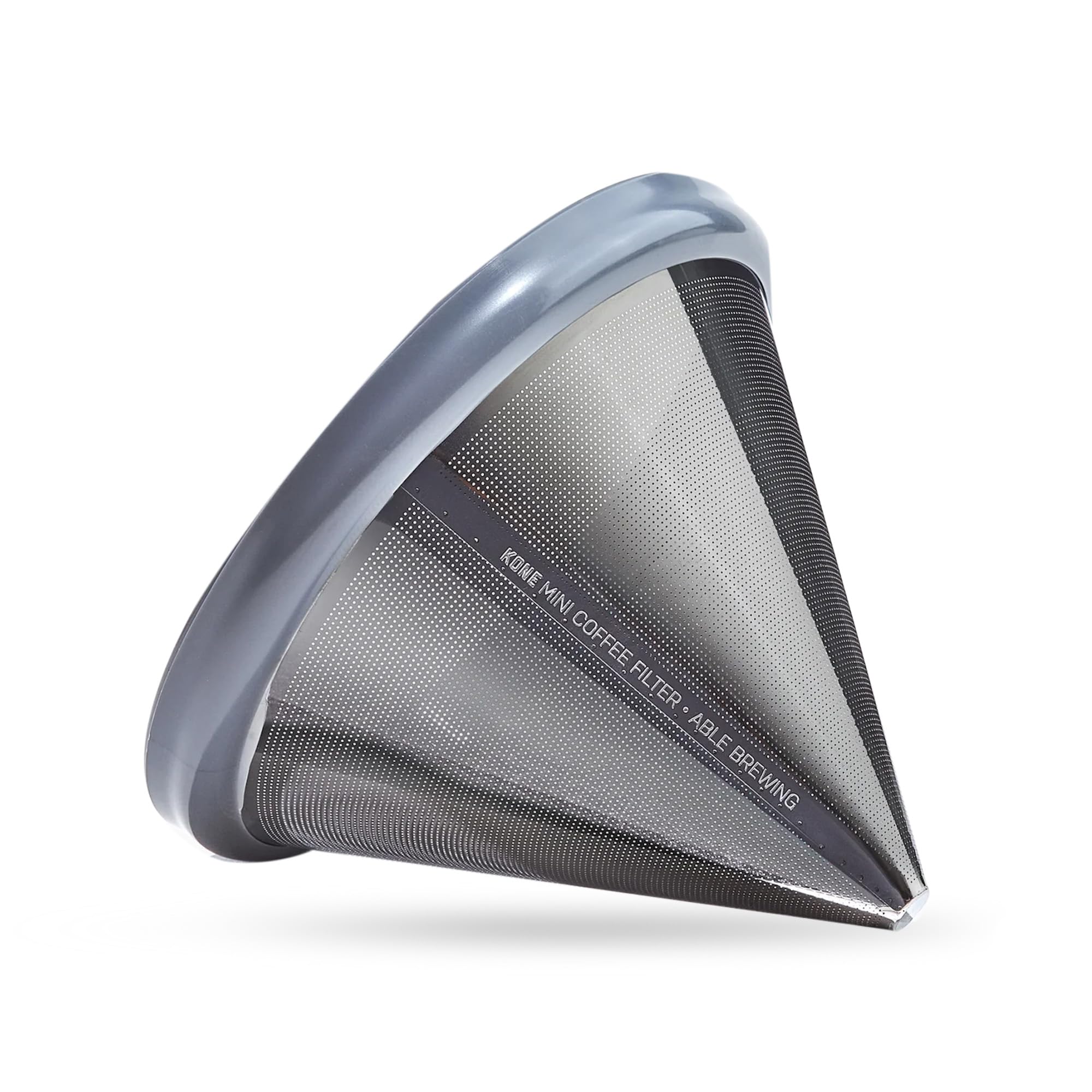 Able KONE MINI - Filtro de café reutilizable de acero inoxidable para Hario V60 02