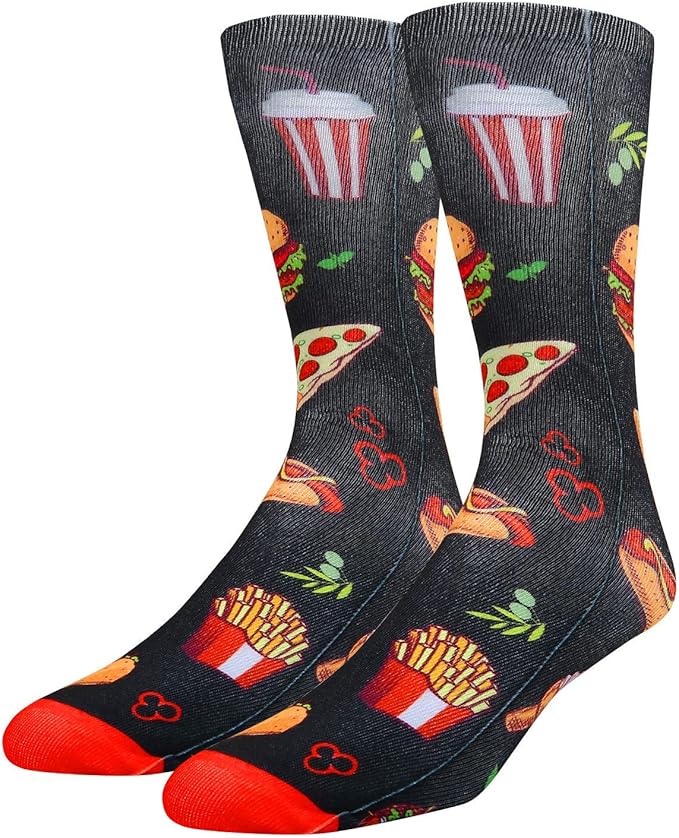🍕🍔🍦 Fun Food Socks! Skate Outfit Ideas