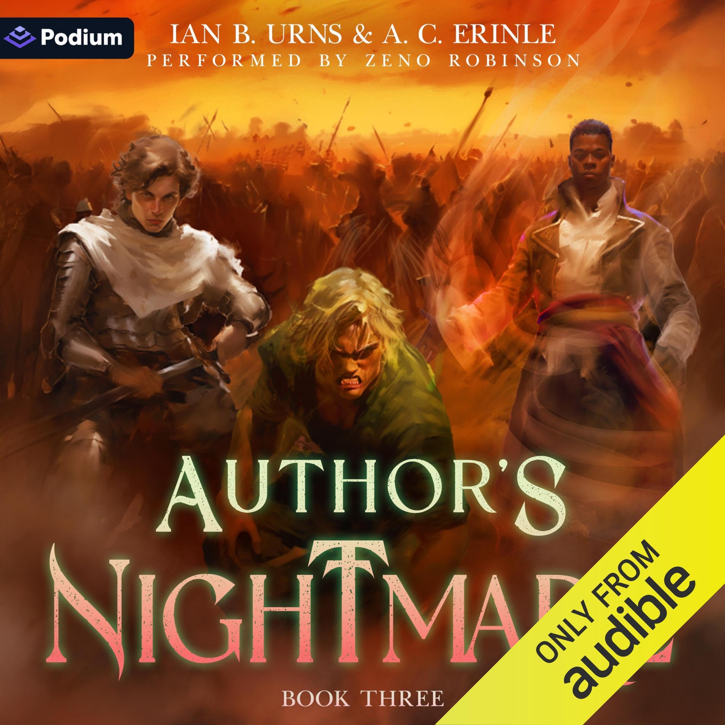 Cover art for Author's Nightmare 3: A Grimdark Isekai LitRPG