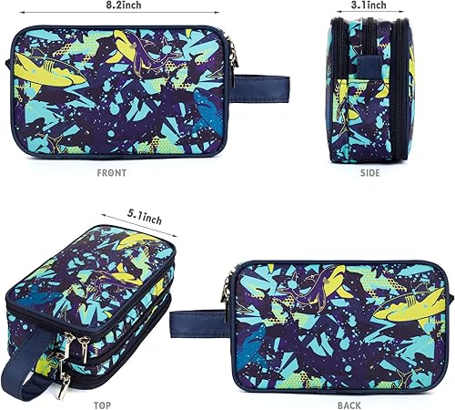 Miniatura 2 de Vipdeal - Neceser de viaje para niños, bolsa de aseo de viaje para niños pequeños, bolsa de lavado colgante impermeable, artículos de tocador de