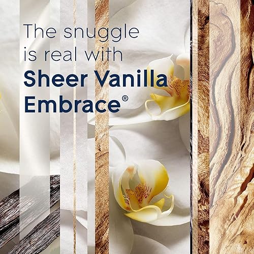 Miniatura 4 de Glade Sheer Vanilla Embrace - Vela aromática de 3 mechas, infusión de aceite esencial, ambientador, 6.8 onzas, 3 unidades