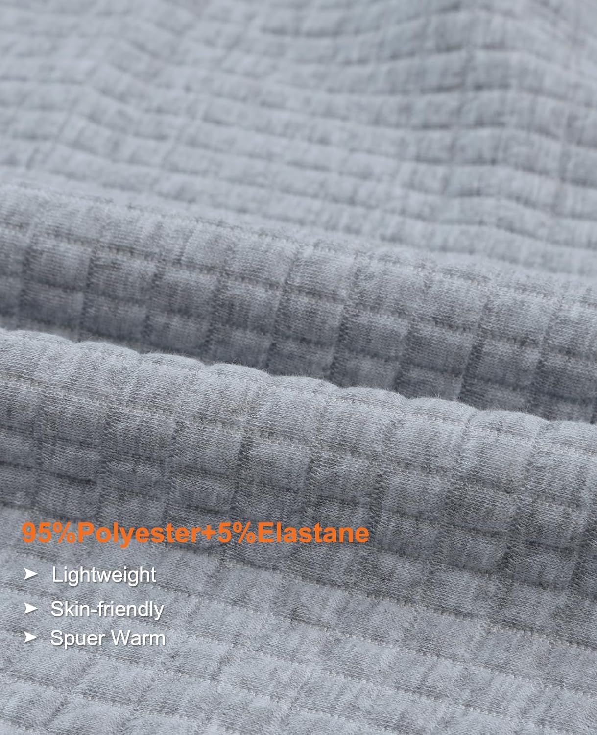 SELINK Hoodies For Women Casual Pullover Waffle Long Sleeve Drawstring Hooded Sweatshirt with Pocket - Image 5