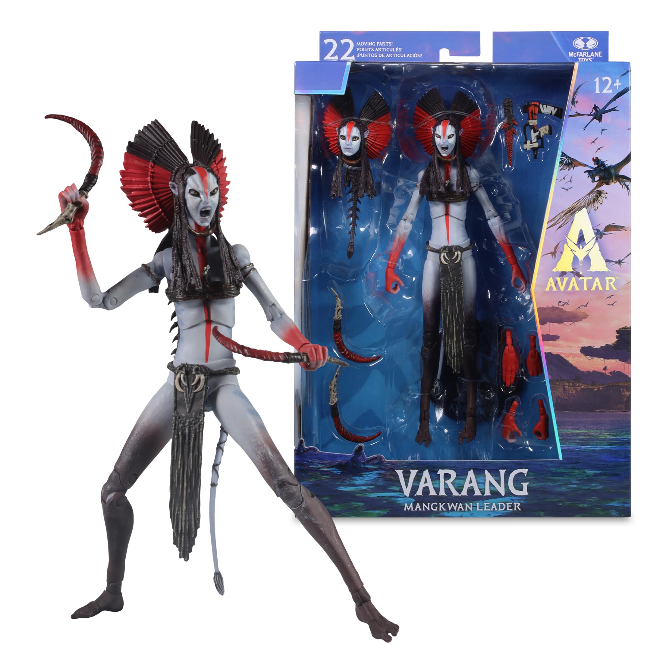 McFarlane Avatar: Fire and Ash Varang (Mangkwan Leader) 17,8 cm figurka kolekcjonerska edycja