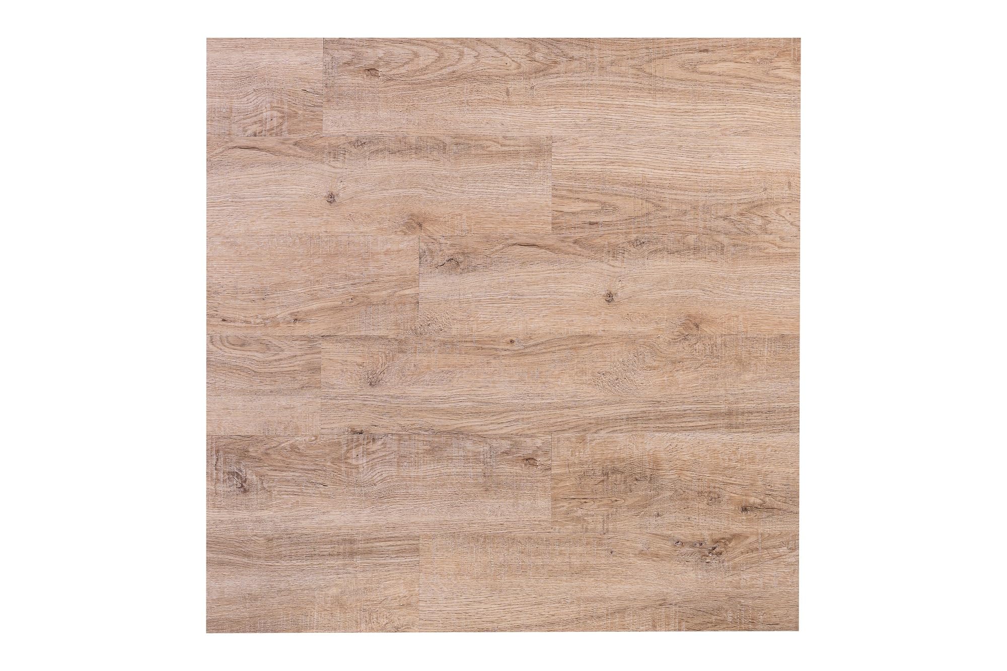 PVC Bodenbelag Vinylboden Selbstklebend ASCHE VALENCIA - 15,24 x 91,44 cm (16Stk./2,23 m²) - Selbstklebende Vinylplanken, Laminat Dielen – Gewaschen, Rutschfest, Wasserfest