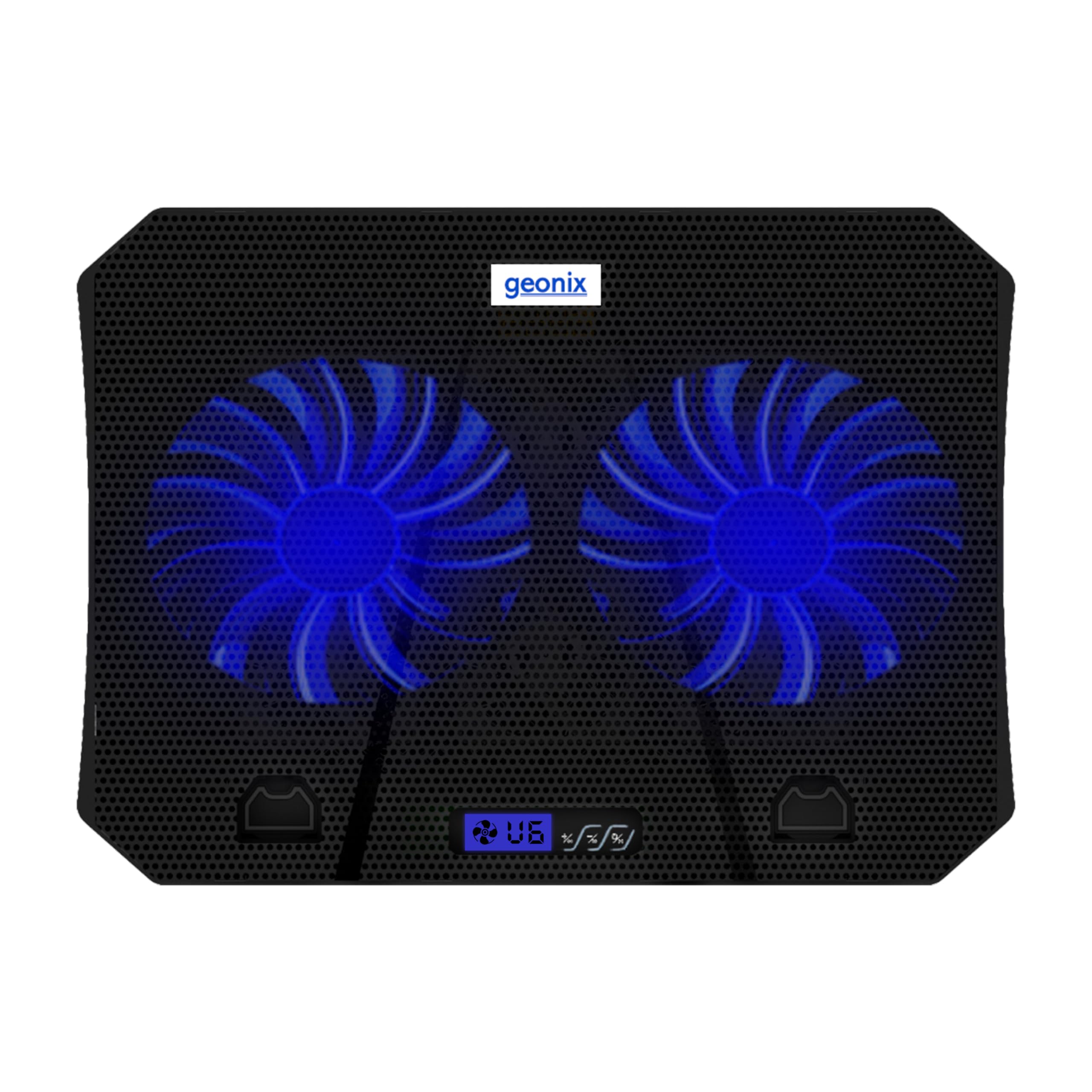 Geonix Gaming Laptop Cooling Pad, LED Lights (1-6 grade), Laptop Cooling Stand, 2 Big Size Quiet Fans for 15.6-18 Inch Laptops,4 Stand adjustable point, PC Notebook Heat Dissipation (Black) (B0CZ7B7JRS) Amazon Price History, Amazon Price Tracker