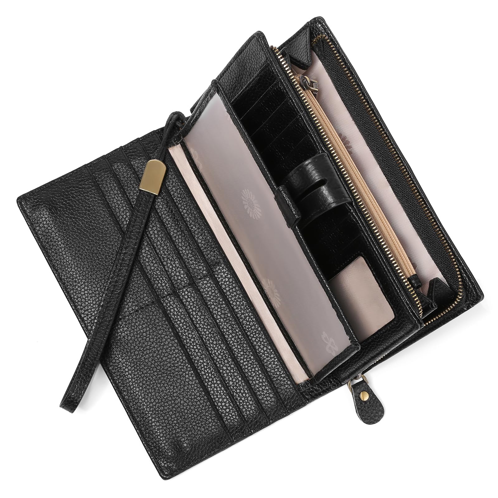 SENDEFN RFID Blocking Large Capacity Wallet