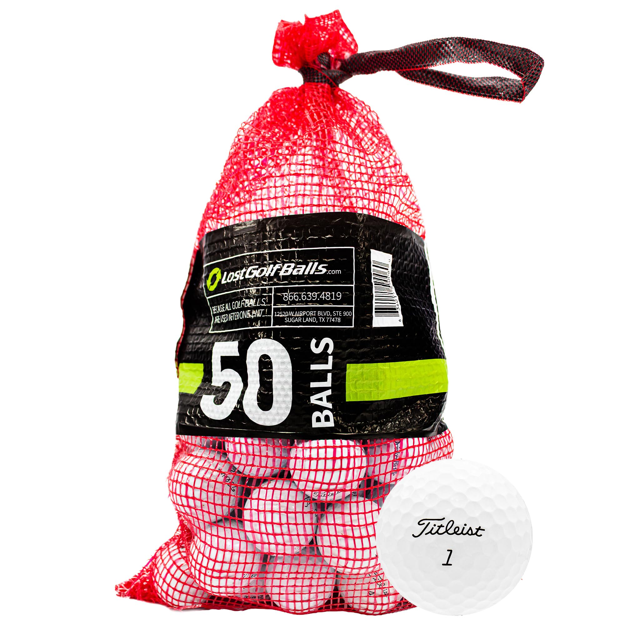 Titleist - mma 50 Bolas de golfe Near Mint Titleist Pro V1 AAAA recicladas usadas
