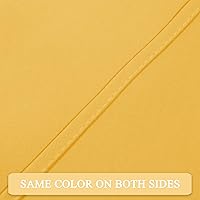 Vista 6 de Cenefas Keqiaosuocai para ventanas, con bolsillo para barra de ventana, cortinas opacas para dormitorio, sala, cocina, sótano