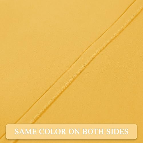 Miniatura 6 de Cenefas Keqiaosuocai para ventanas, con bolsillo para barra de ventana, cortinas opacas para dormitorio, sala, cocina, sótano