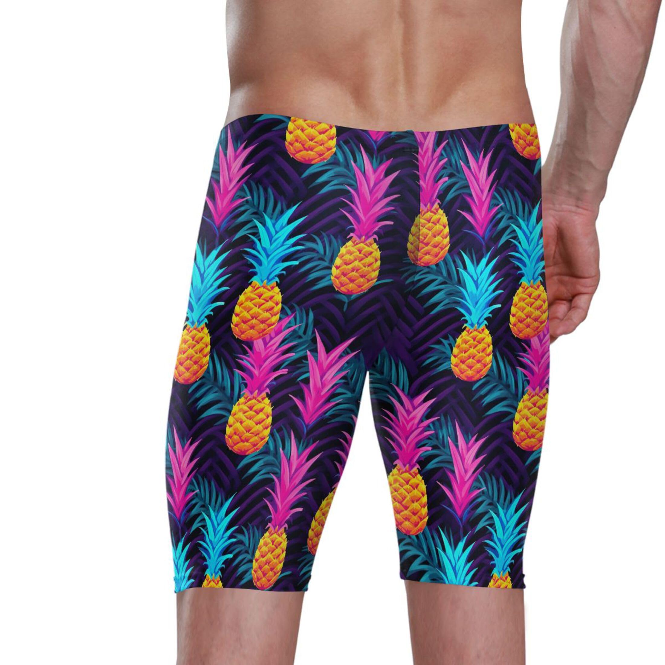 UMIRIKO Pineapple Fruit Swim Jammers Swimsuit for Men XXL B0401037