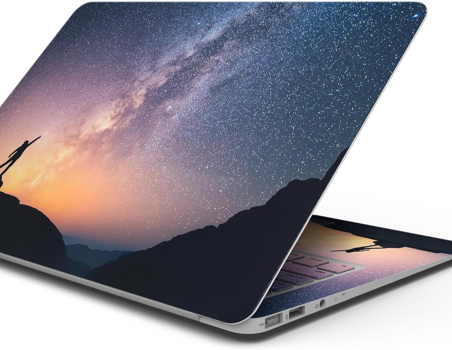 DesignSkinz - Compatible with MacBook Air 13" M3 (A3113) - Skin Decal Protective Scratch Resistant Vinyl Wrap - Reach for The Stars