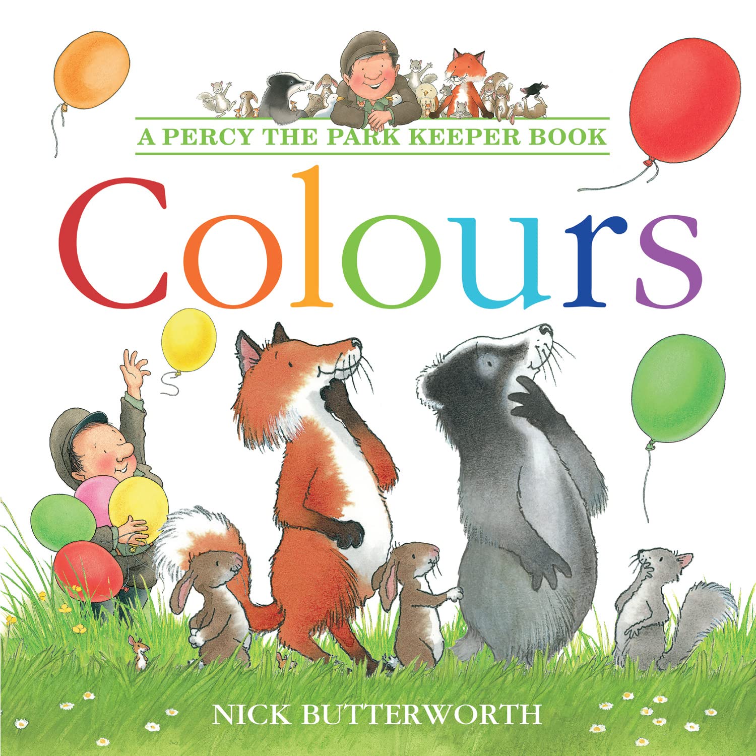 Colours: Learning colours is fun with Percy and his animal friends! (Percy the