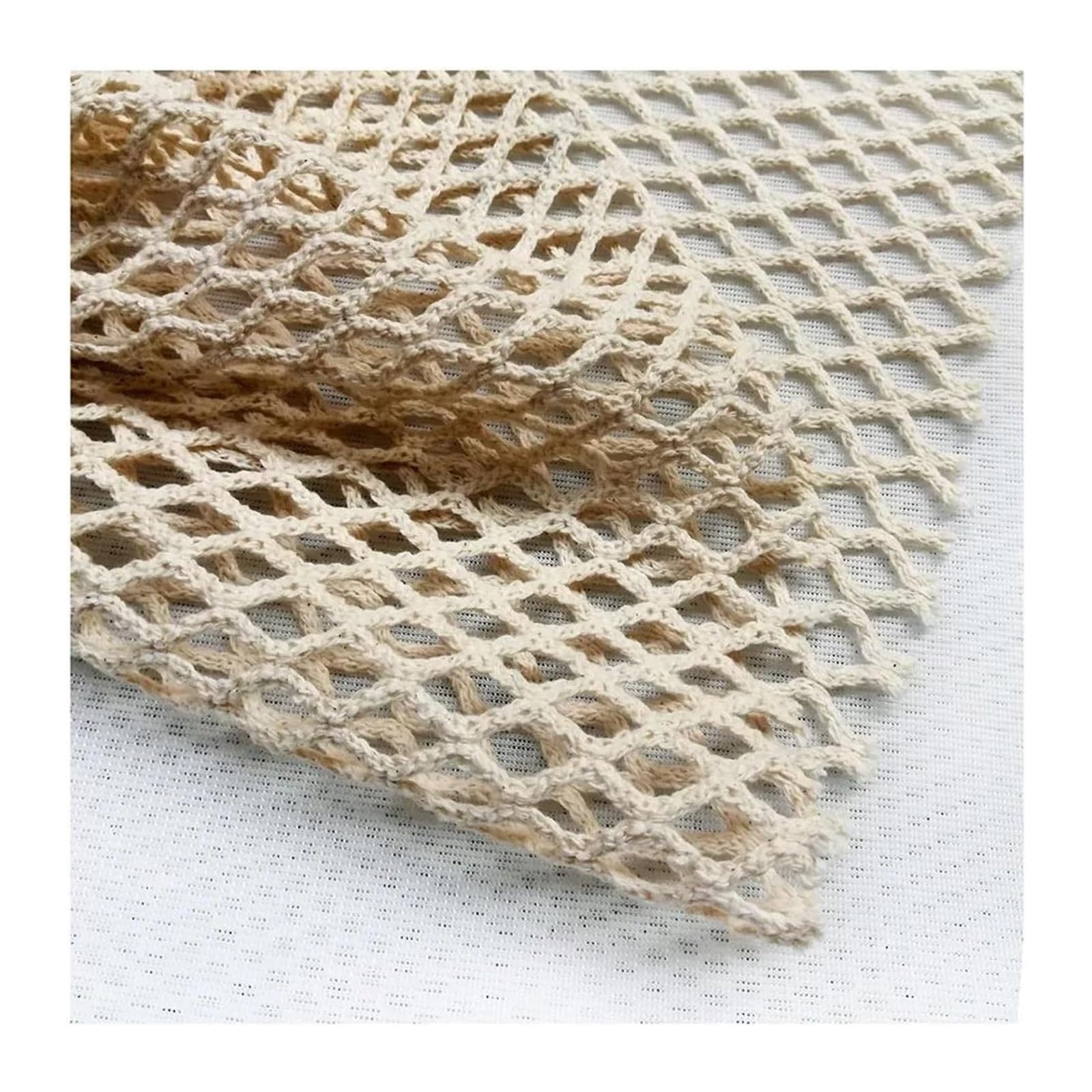 Malla Resistente de Nailon y Spandex, Tela de Malla for Costura, poliéster, algodón, Tejido Hueco, inelástico, Multicolor, 1 Yarda, 90cm x 145cm | Black,90cmx145cm