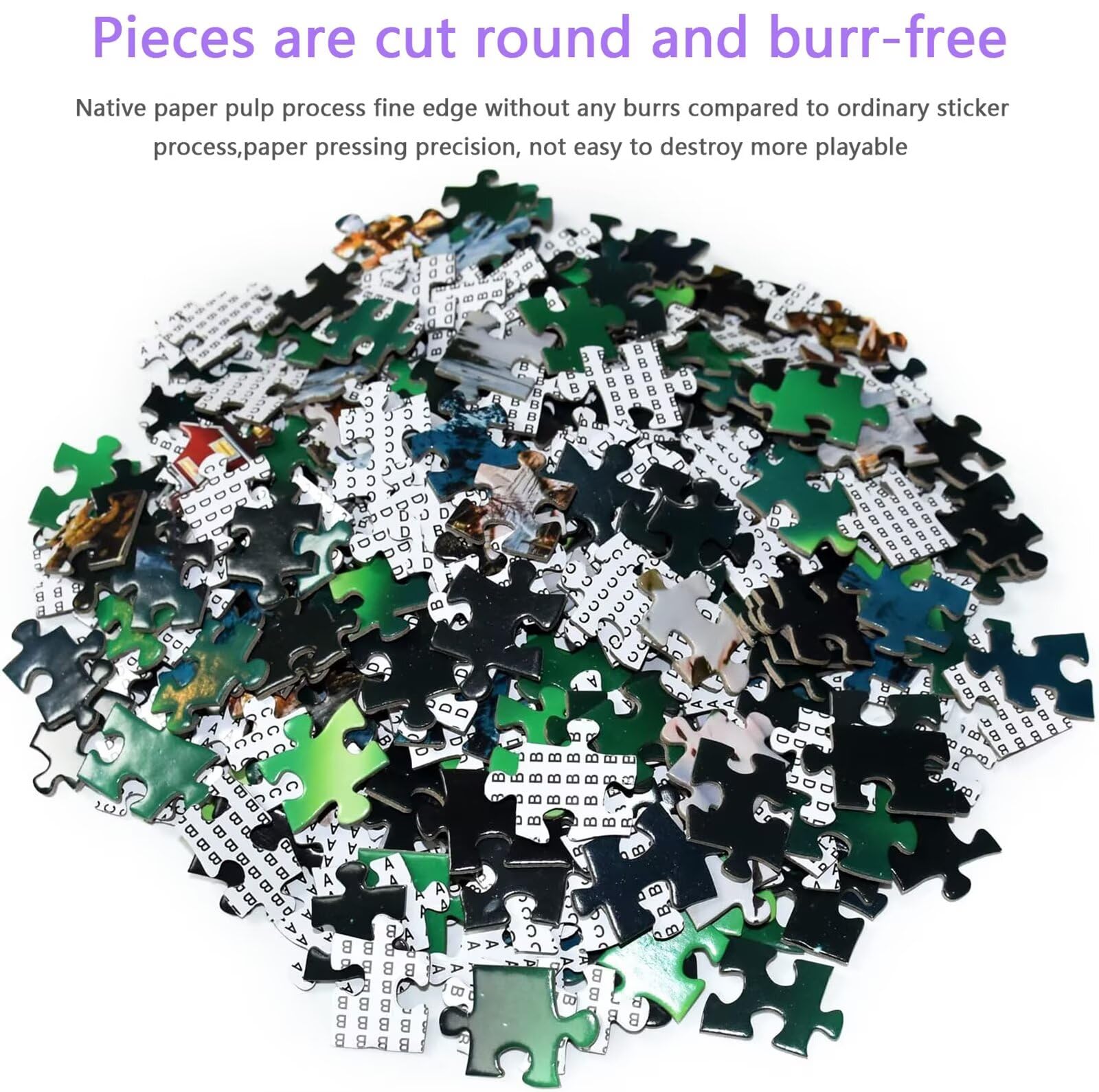 Puzzle 4000 Pezzi per Adulti, Neve Animali Lupo, Rompicapo Classico per Passatempo e Relax, Splendida Decorazione per Pareti e Idea Regalo